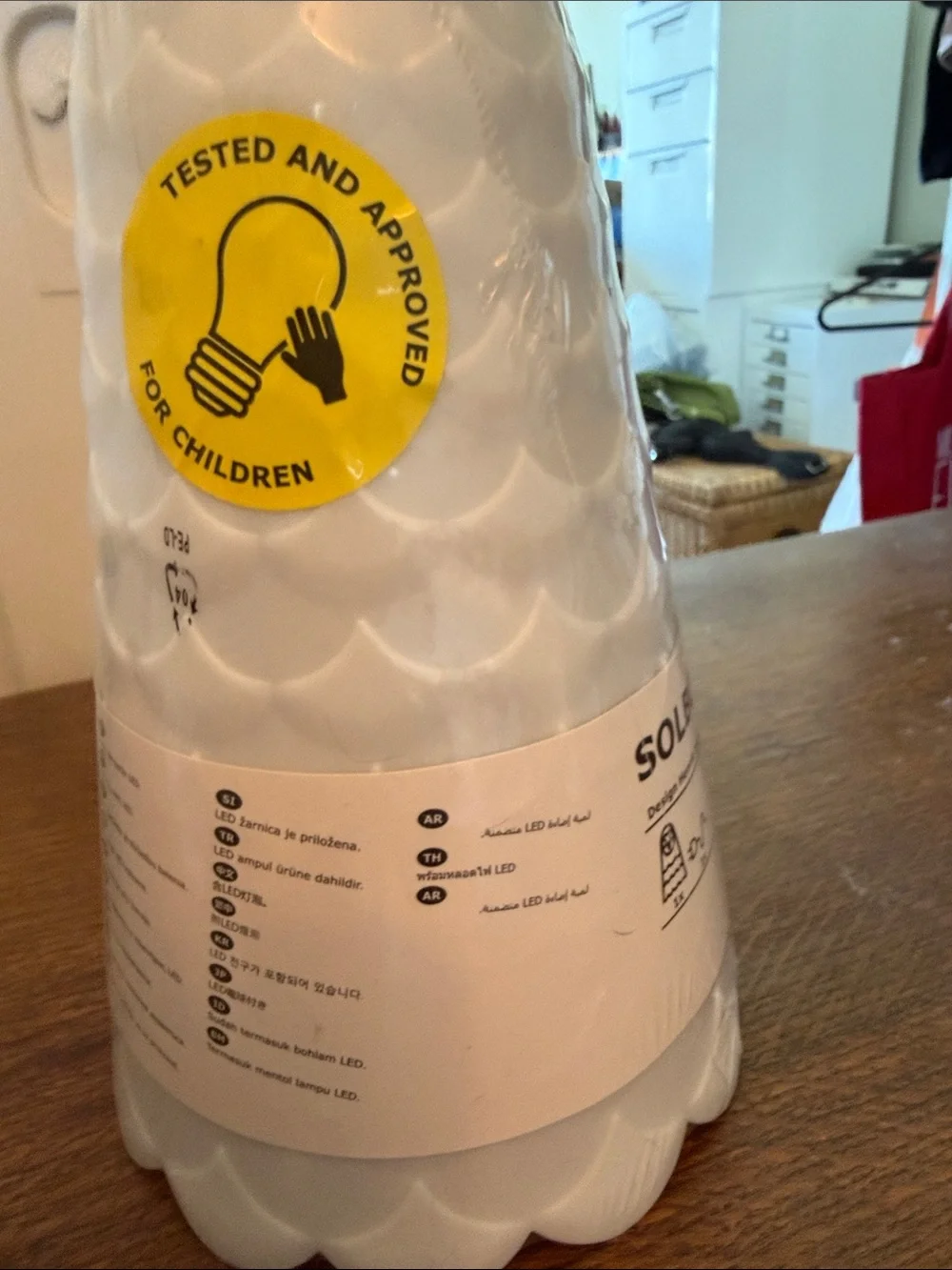 IKEA White Owl Lamp